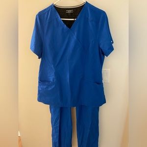 Elle Scrub Set Royal Blue
